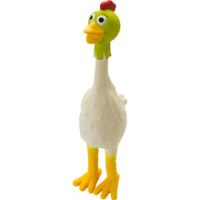 Load image into Gallery viewer, Large Squeaky Latex Standing Chicken Toy