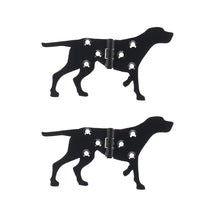Load image into Gallery viewer, Black Dog Door Hinges (Left or Right)
