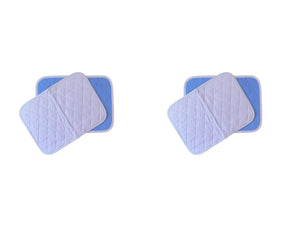 Contrast Quilted Kitchen Dining Table Protector 4 Pack of Placemats 38cm x 28cm (2 Colours)
