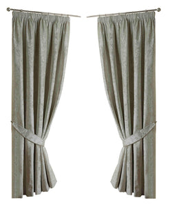 Crushed Velvet Thermal Lined Door Curtain 52" x 84" (3 Colours)