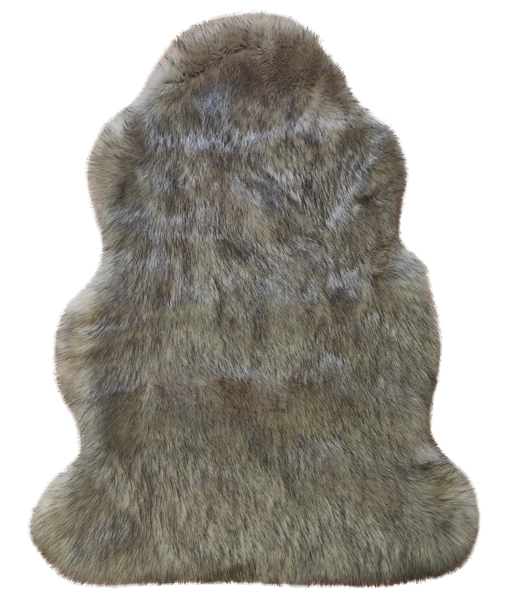 Extra Thick Soft Acrylic Luxury Faux Fur Sheepskin Rug 90cm x 90cm (2 Colours)