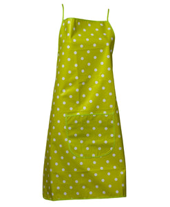 Polka Dot PVC Apron with Pocket 28" x 34" (3 Colours)