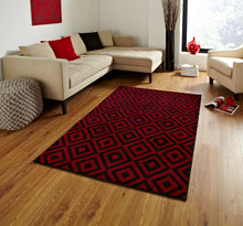 Load image into Gallery viewer, Matrix Diamond Design Rug (Various Colours and Sizes)