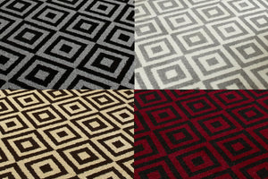 Matrix Diamond Design Rug (Various Colours and Sizes)