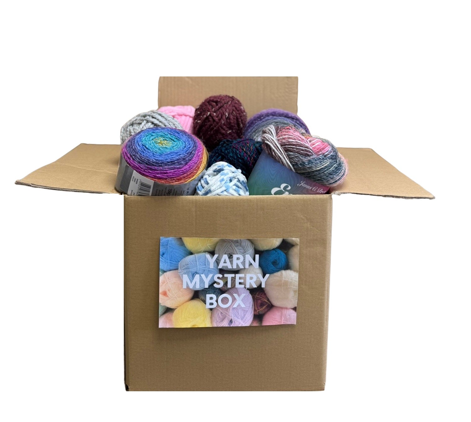 Yarn Collection Box MEGA Yarn Mystery Box Bundle 2KG – 5KG – Mill Outlets