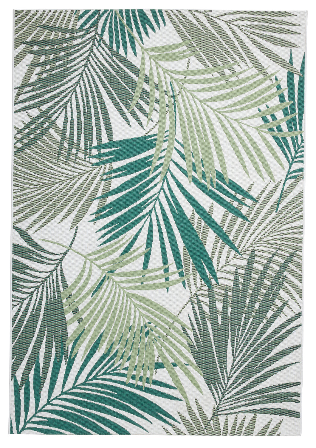 Miami Palm Leaves Outdoor Garden Rug (3 Sizes)