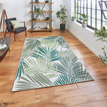 Load image into Gallery viewer, Miami Palm Leaves Outdoor Garden Rug (3 Sizes)