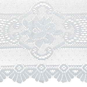 Monica Lace Traditional Rose Pattern Table Runner (Cream or White)