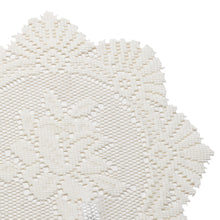 Load image into Gallery viewer, Pack of 6 Floral Monica Lace Round Doilies (8" or 12")