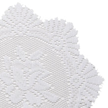 Load image into Gallery viewer, Pack of 6 Floral Monica Lace Round Doilies (8" or 12")