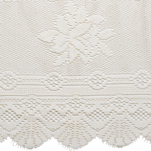 Monica Lace Pack of 2 Traycloths - 16" x 24 (Cream or White)