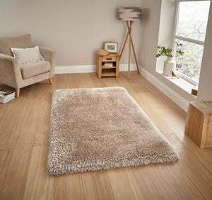 Montana Hand Tufted Thick 8cm Shaggy Pile Rug (Various Colours and Sizes)