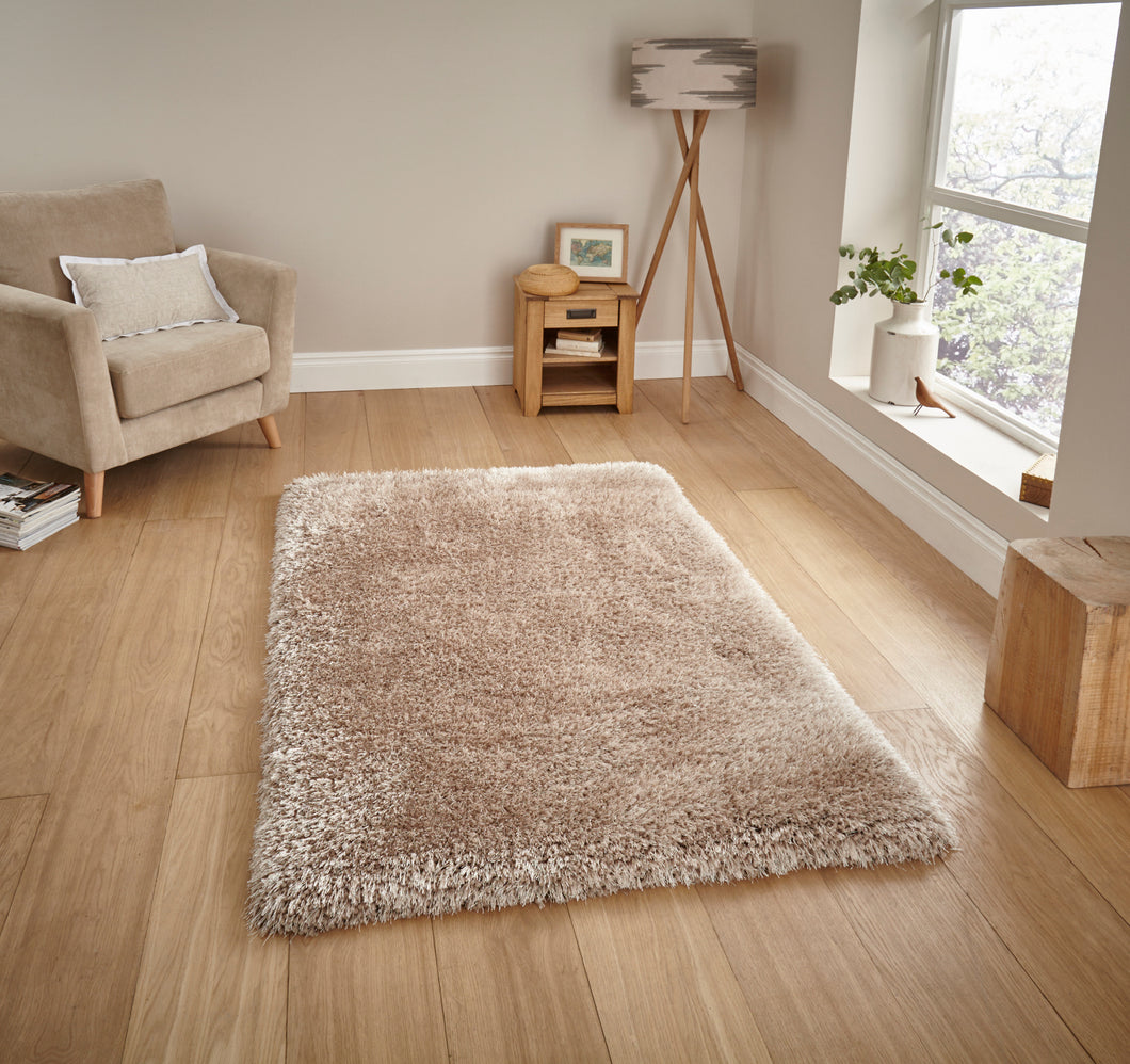 Montana Hand Tufted Thick 8cm Shaggy Pile Rug (Various Colours and Sizes)