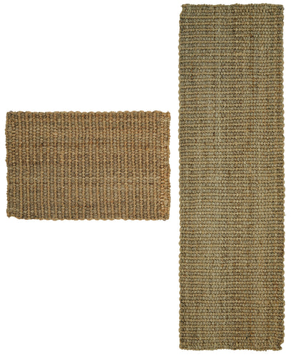 Handmade Natural Jute Area Rug or Runner (3 Sizes)