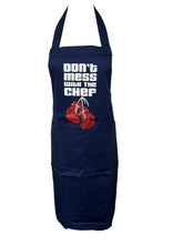 Load image into Gallery viewer, Novelty “Don’t mess with the Chef” Apron (4 Colours)