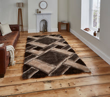 Load image into Gallery viewer, Noble House 3D Tiled Hand Tufted Shaggy Rug (Various Colours)
