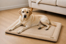 Load image into Gallery viewer, Gor Pets Suede &amp; Faux Fur Nordic Crate Mat (Brown or Grey)