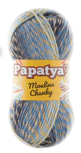 Papatya Mouline Chunky Yarn 100g Ball (6 Colours)