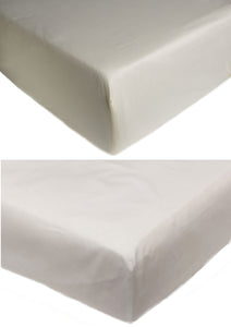 Emma Barclay Percale Extra Deep Fitted Sheet (Ivory or White)