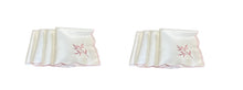 Load image into Gallery viewer, Table Napkins Embroidered Sprig Design 18" x 18" (4 Colours)