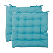 Load image into Gallery viewer, Plain UV Protected Square Seat Pad Cushions 42cm x 42cm (7 Colours)
