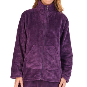 Slenderella Pyjamas Fleece Bed Jacket (4 Colours)