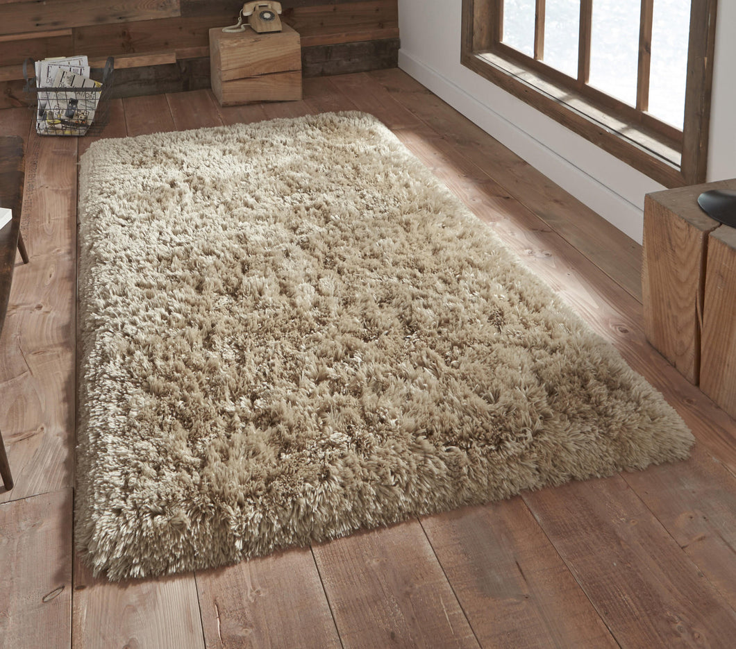 Polar Hand Tufted Thick 8.5cm Shaggy Pile Rug (Various Colours and Sizes)