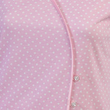 Load image into Gallery viewer, Ladies Combed Cotton Polka Dot Pyjamas S - XL (Aqua or Pink)