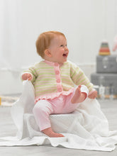 Load image into Gallery viewer, Wendy Peter Pan Baby Double Knitting Pattern - Cardigans (PP021)