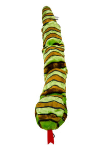 Petface Crinkle & Squeak Plush Snake (70cm or 115cm)
