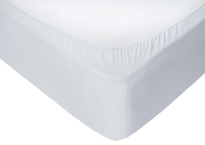 Quilted Extra Deep Fitted Mattress Protector - White (Various Sizes)