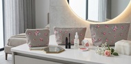 Rose Make Up or Feminine Toiletries Discreet Storage Bag 3 Sizes