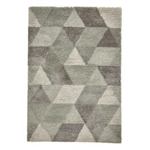 Load image into Gallery viewer, Royal Nomadic Two Tone Diamond Design Shaggy Rug (6 Colours)