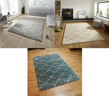 Load image into Gallery viewer, Royal Nomadic Two Tone Diamond Design Rug (Various Sizes &amp; Colours)