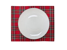 Load image into Gallery viewer, Pack of 4 Made To Order Tartan Placemats 16 x 13 (Various Colours)