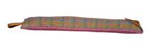 Load image into Gallery viewer, Harris Tweed Double Sided Draught Excluder with Leather Detail (Various Designs)