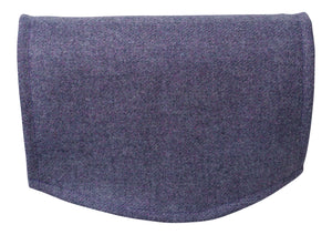Harris Tweed Plain Standard Round Arm Caps or Chair Backs (Various Colours)