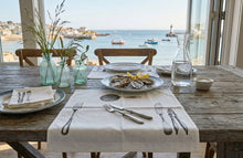 Load image into Gallery viewer, Seafood Themed Linen Napkins 17” x 17” (Pack of 10)