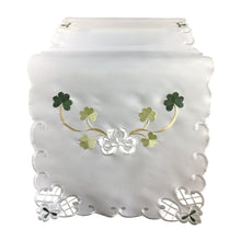 Load image into Gallery viewer, Shamrock Runner with Cutwork Detail (2 Sizes)