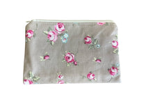 Load image into Gallery viewer, Rose Make Up or Feminine Toiletries Discreet Storage Bag 3 Sizes