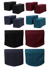 Load image into Gallery viewer, Stretch Cable Knit Pattern Arm Caps or Chair Back (4 Colours)