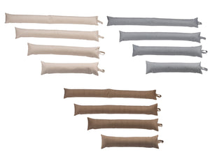 Plush Suede Extra Long Draught Excluder (3 Colours)