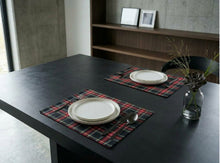 Load image into Gallery viewer, Pack of 4 Made To Order Tartan Placemats 16 x 13 (Various Colours)