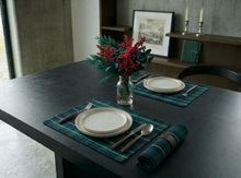 Load image into Gallery viewer, Pack of 4 Made To Order Tartan Placemats 16 x 13 (Various Colours)