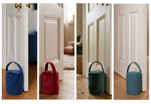 Load image into Gallery viewer, Soft Velvet Doorstop Cover with Handle (4 Colours)