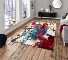 Load image into Gallery viewer, Sunrise Bright Multi Coloured Machine Made Rugs (7 Designs)
