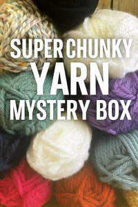 Super Chunky Yarn Mystery Box Bundle 1KG – 5KG