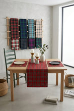 Load image into Gallery viewer, Made To Order Tartan Check Table Runners (Various Colours &amp; Sizes)