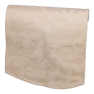 Decorative Pair of Cotton Damask Arm Caps or Chair Back (3 Colours)