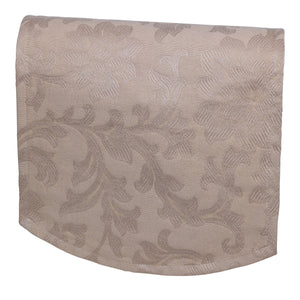 Decorative Pair of Cotton Damask Arm Caps or Chair Back (3 Colours)